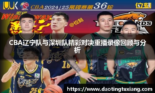 CBA辽宁队与深圳队精彩对决重播录像回顾与分析